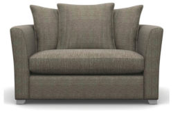 Heart of House Libby Fabric Cuddle Chair - Taupe